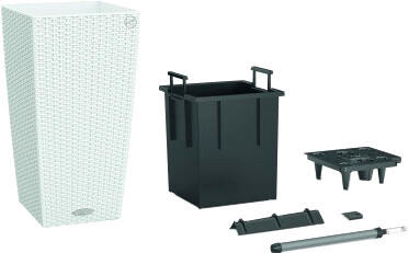 Lechuza Cubico 30 All-in-One Set bright white