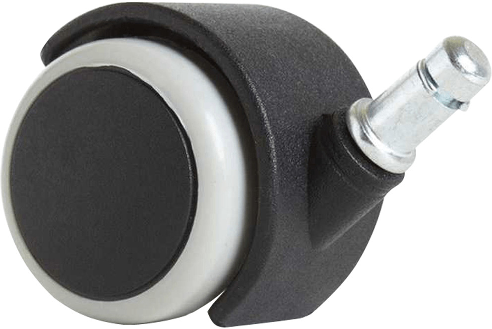 Idimex Set de 5 roulettes pour sol dur 11 mm / 50 mm (1535-WR)