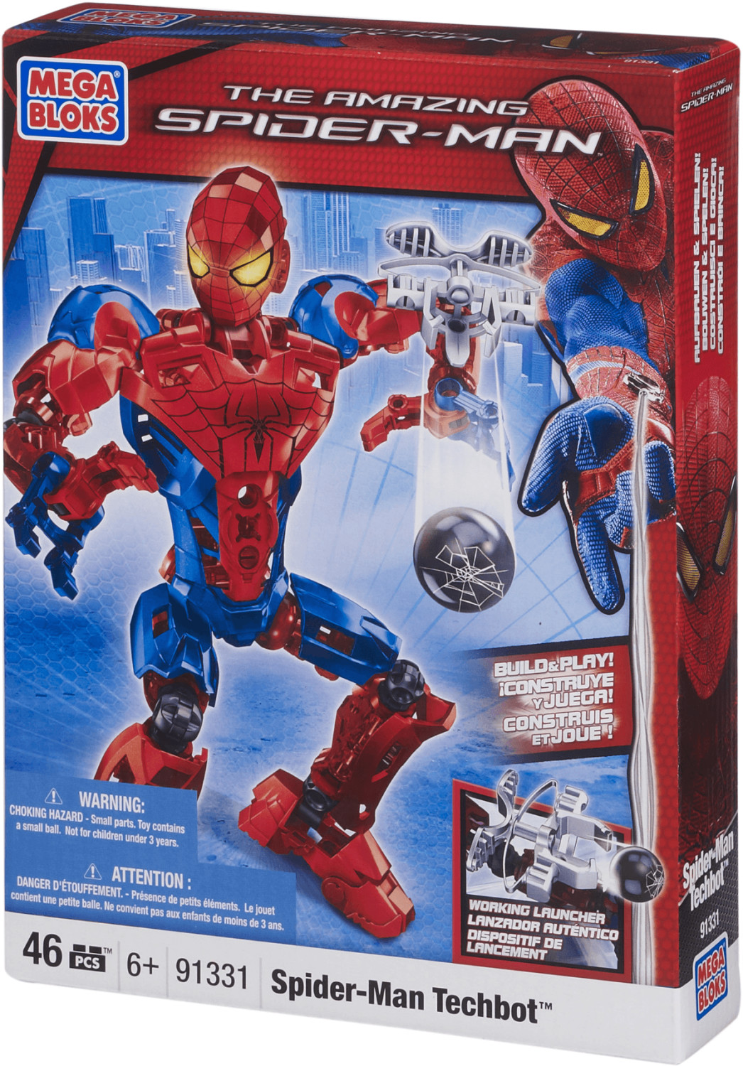 MEGA BLOKS The Amazing Spider-Man - Techbot (91331)