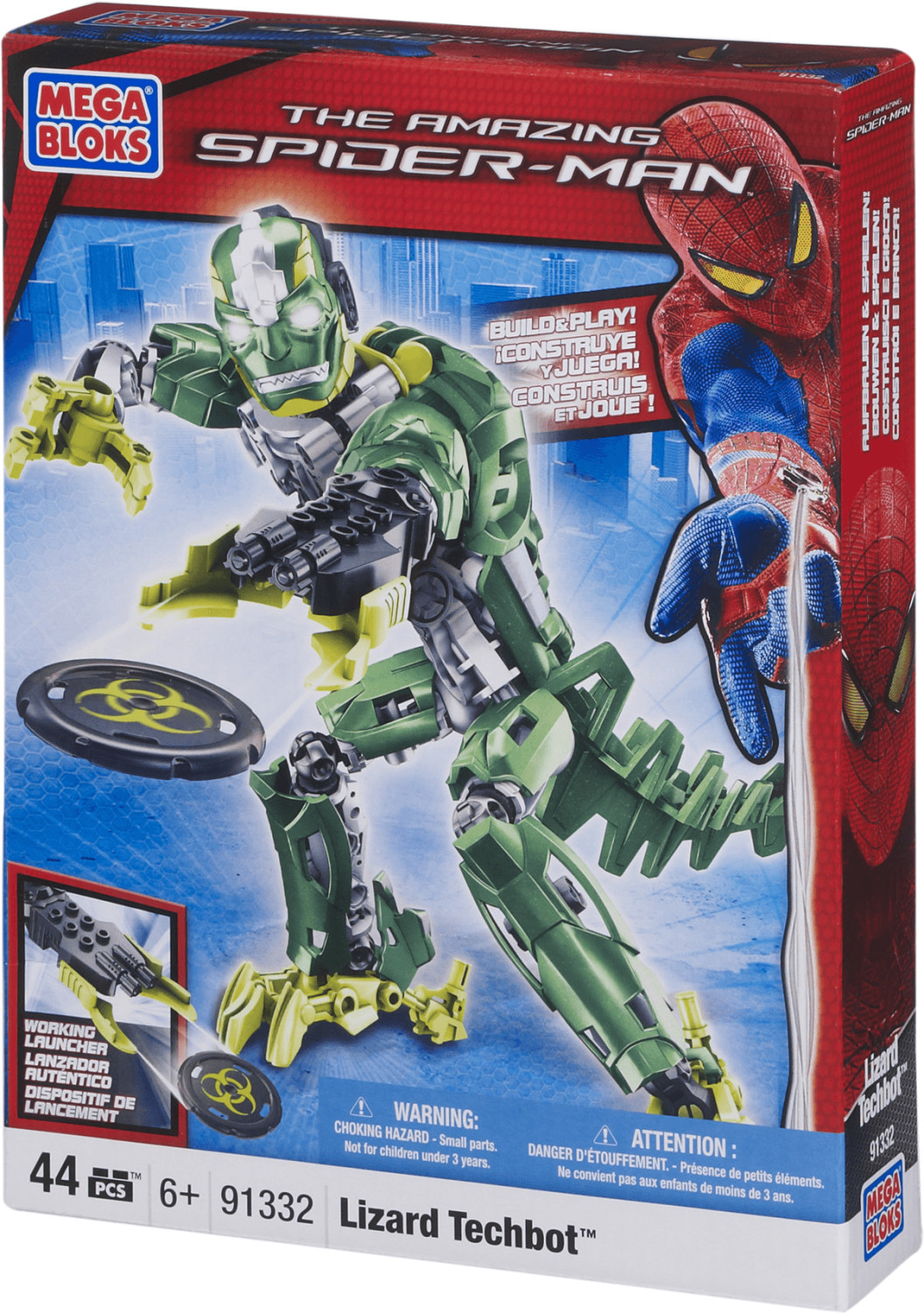 MEGA BLOKS The Amazing Spider-Man - Lizard Techbot