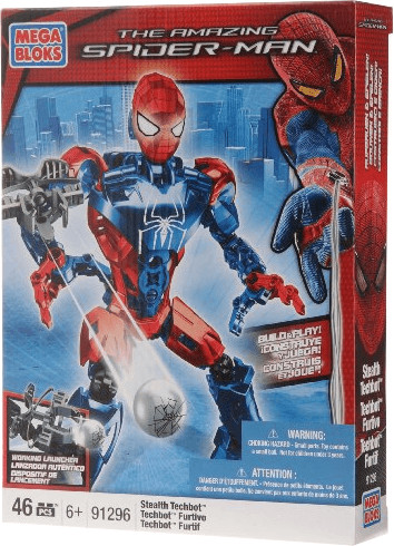 MEGA BLOKS Amazing Spider-Man - Stealth Techbot (91296)