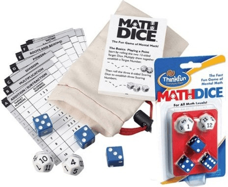 Math Dice (anglais)