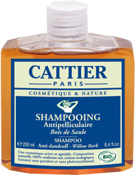 Cattier Shampooing anti-pelliculaire au bois de saule (250 ml)