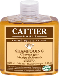 Cattier Shampooing au vinaigre de romarin (250 ml)