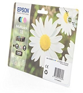 Epson 18 Multipack 4-farbig (C13T18064010) ab 34,80 € | Preisvergleich bei