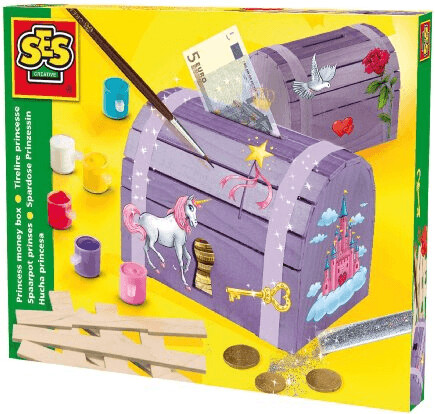 SES Creative Make Your Own Princess Money Box (14522)