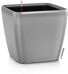 Lechuza Quadro LS 35 All-in-One Set argenté métallisé