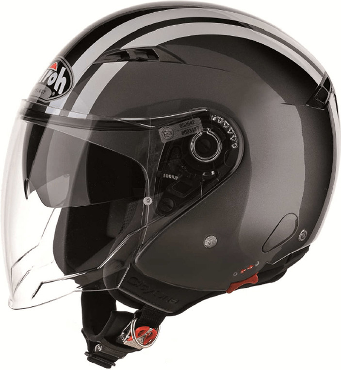 Airoh City One Flash noir brillant