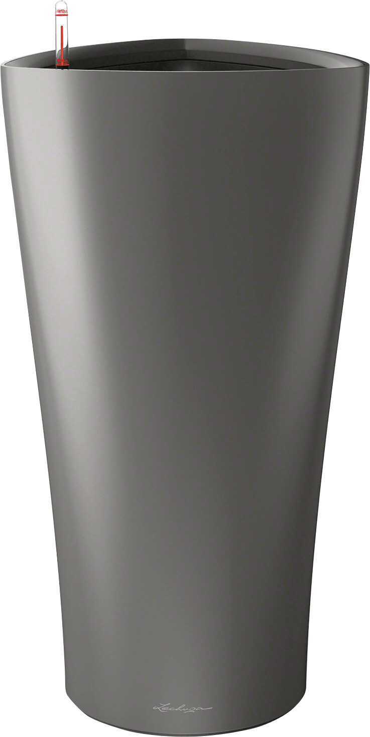 Lechuza Delta 30 All-in-One Set anthracite metallic
