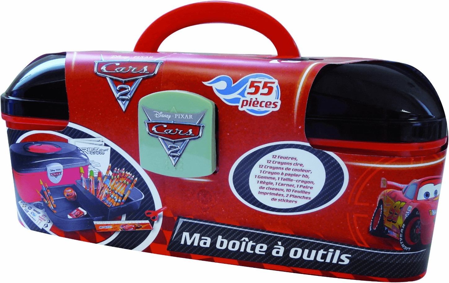 D'Arpèje Cars : Coloriage et crayons (CDIC013)