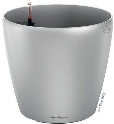 Lechuza Classico 60 All-in-One Set silver metallic