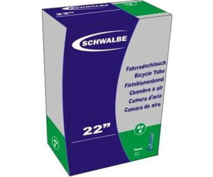 Chambre à Air Schwalbe SV 8 Pour Vélo - Taille 22 Pouces, Valve Presta - Léger Et Fiable