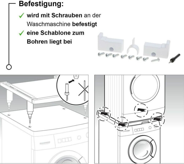 Bosch WTZ 11400 Verbindungssatz mit Auszug T24, Bild 11