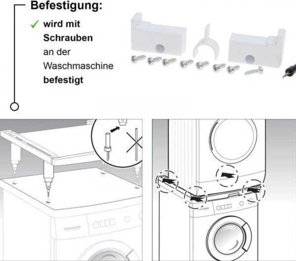 Bosch WTZ 11400 Verbindungssatz mit Auszug T24, Bild 10