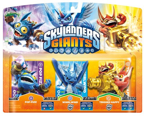 Activision Skylanders: Giants - Pop Fizz + Trigger Happy + Whirlwind