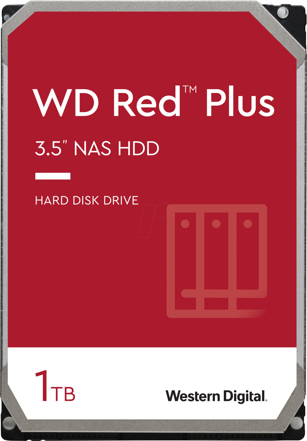 WD RED PLUS Disque HDD 3.5 1To