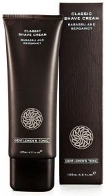Gentlemen's Tonic Crème de rasage classique (125 ml)