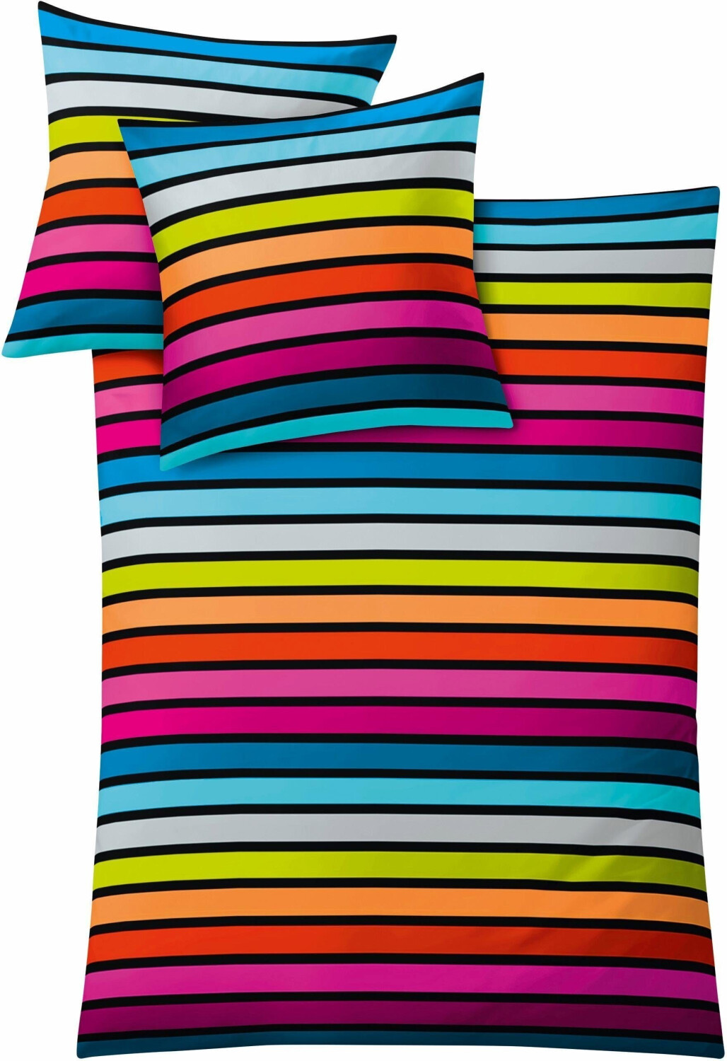 Kleine Wolke Rimini 80x80+135x200cm multicolored