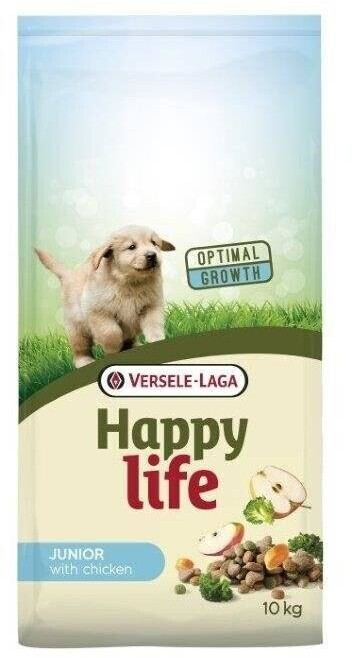 Versele-Laga Happy life Junior poulet, pomme, broccoli (10 kg)