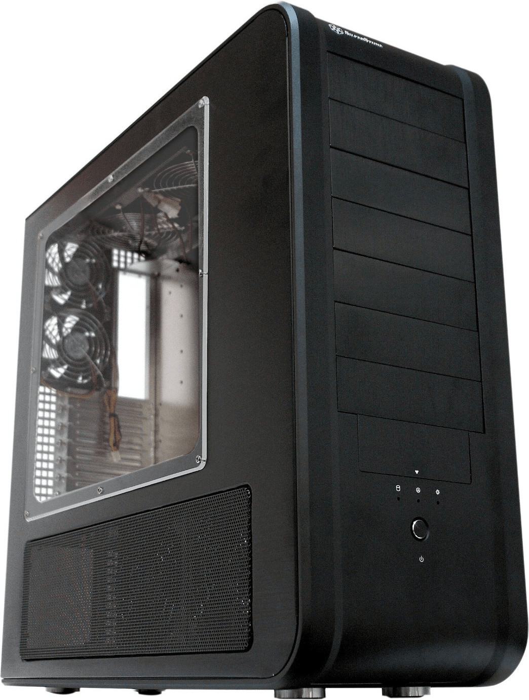 SilverStone TJ07B-W black