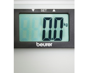 Beurer BG 13 in acciaio inox vetro bilancia pesapersone visualizzazione digitale BMI individuazione 