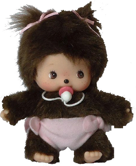 Bandai Bébichhichi fille avec couche 15 cm