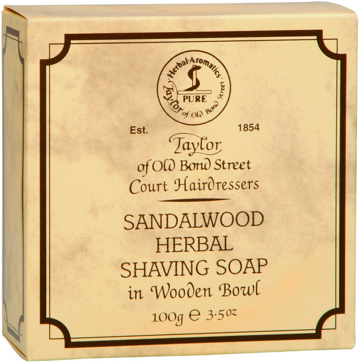 Taylor of Old Bond Street bei Herbal g) | ab Shaving Soap Wooden Sandalwood 25,92 € in Preisvergleich (100 Bowl
