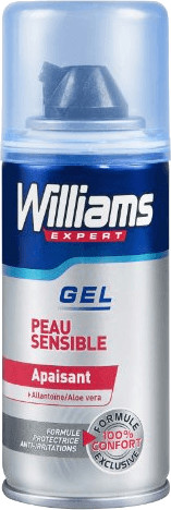 Williams Expert Gel à raser apaisant Peau sensible (75 ml)