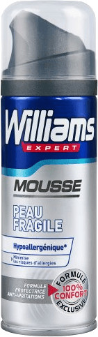 Williams Expert Gel à raser peaux fragiles (200 ml)