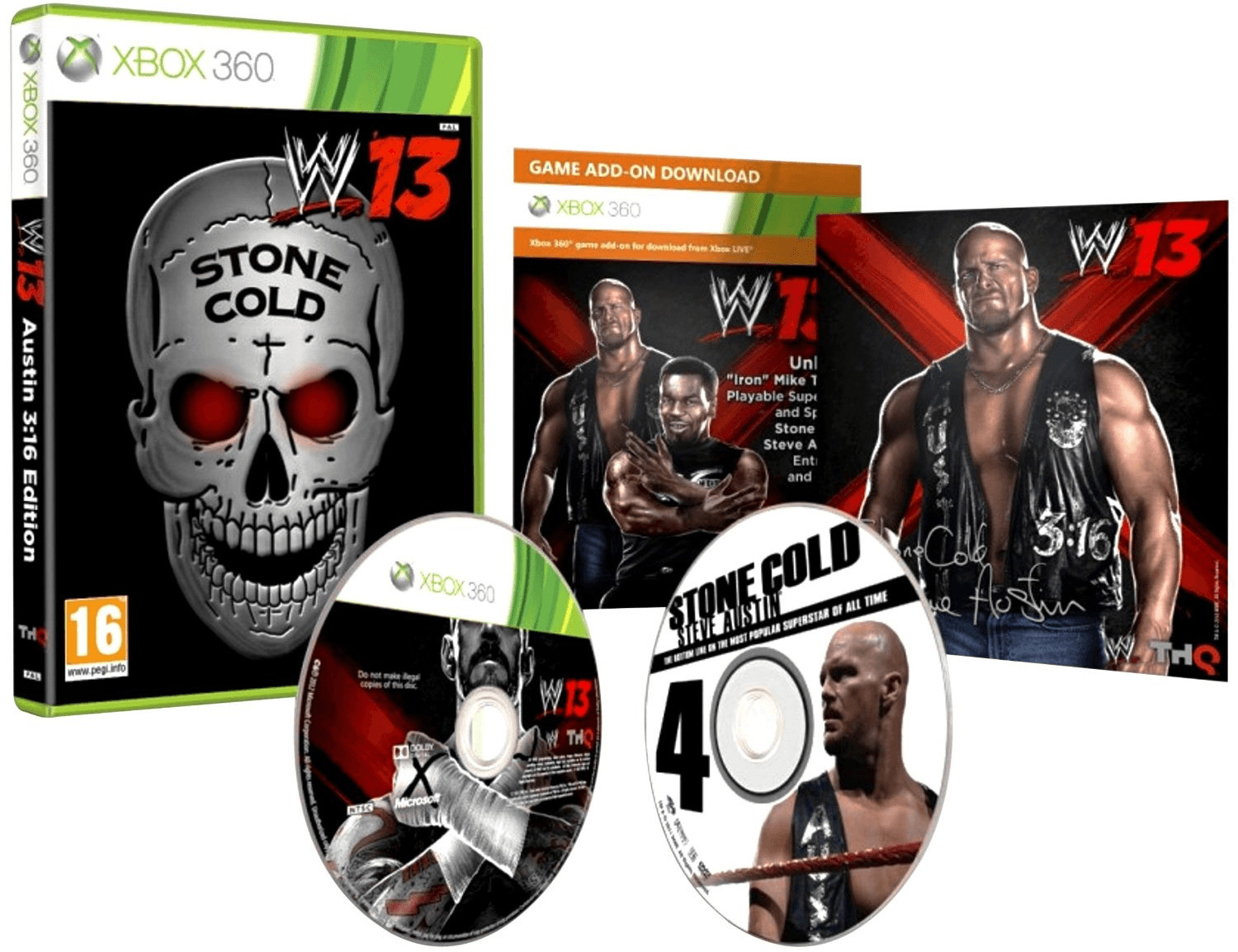 WWE 13 - Édition collector Austin 3:16 (Xbox 360)