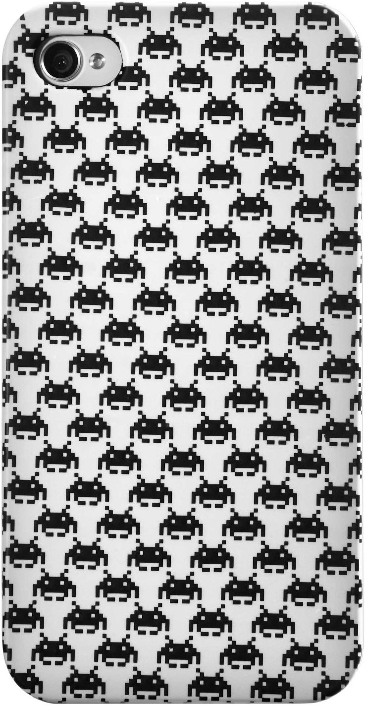 Case Scenario Space Invaders Chequered (iPhone 4/4S)