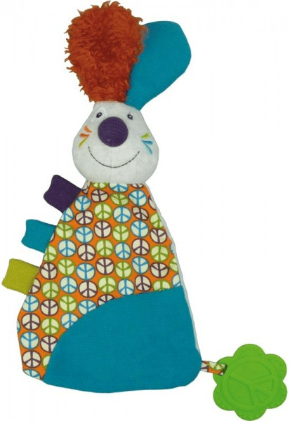 Ebulobo Doudou plat Jeff le Lapin