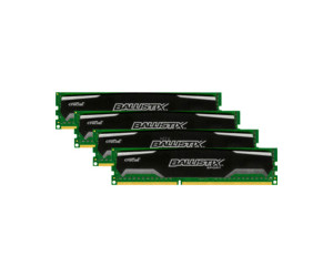 Ballistix TM Sport 16GB Kit DDR3 PC3-12800 CL9 (BLS4CP4G3D1609DS1S00BEU)