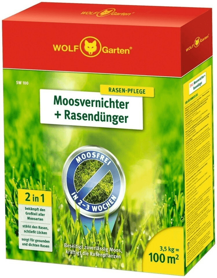 WolfGarten Moosvernichter und Rasendünger LW ab 15,95 € (April 2025