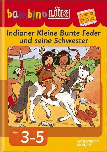 Westermann bambinoLÜK Indianer Kleine Bunte Feder und seine Schwester: Denken und Kombinieren (allemand)
