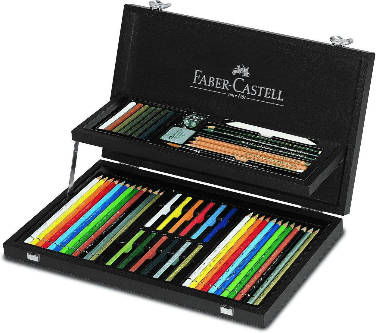 FABER-CASTELL PITT Artist Pen - 90er-Set Im Holzkoffer | Online Kaufen