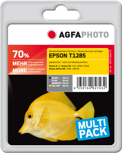 AgfaPhoto APET128SETD (couleurs + noir)