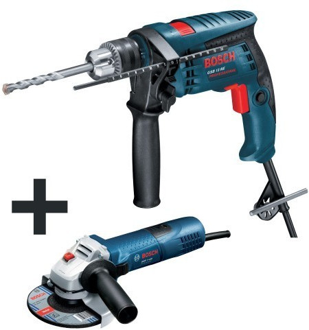 Bosch Professional GSB 13 RE - Taladro percutor (600 W, 0 – 2800 rpm, Ø max  perforación hormigón 13 mm, en caja) : : Bricolaje y herramientas