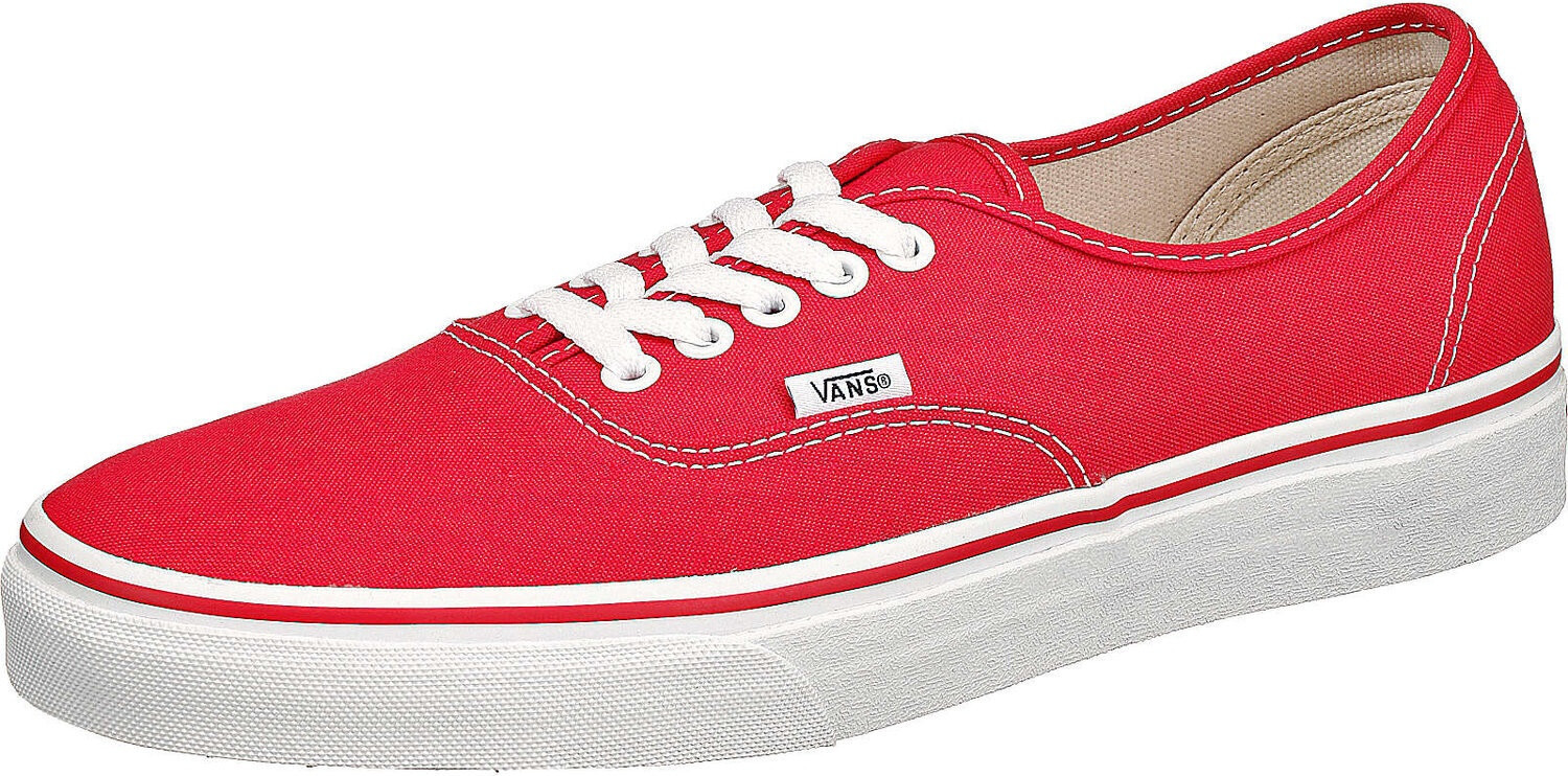 Red vans all red online