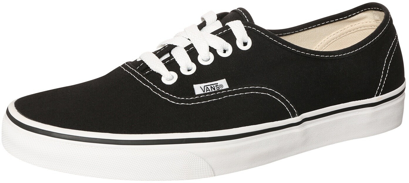 Vans authentic black white classic on sale