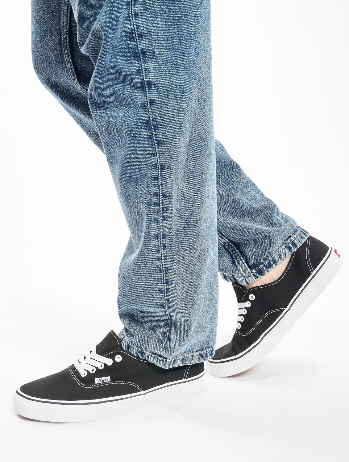 Vans authentic new arrivals white black sole