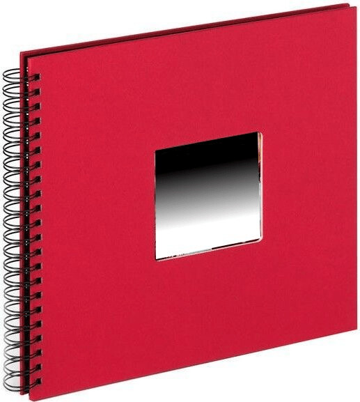 walther design Album à spirales Fun 30x30/50 rouge