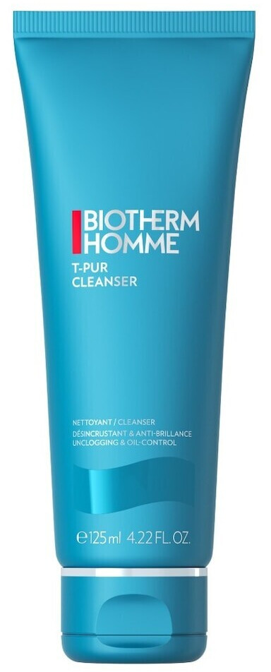 Biotherm Homme T Pur Clay-Like Unclogging Purifying Cleanser (125ml)