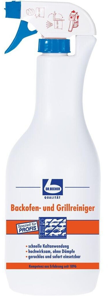 Dr. Becher Backofen & Grill Reiniger 2x1 Liter - Professionelle Reinigung