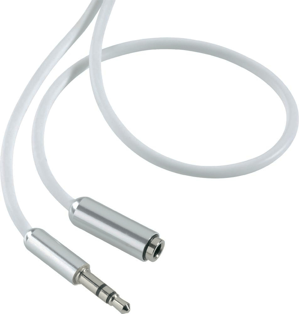 Speaka Câble Professional SuperSoft, rallonge, Jack 3,5mm mâle / Jack 3,5mm femelle (0,5mm)