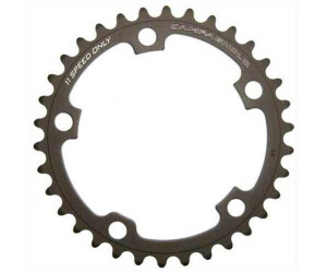 Plateau Campagnolo Super Record 11V 53D 110BCD Gris - Neuf D'Origine - Pour Vélo Route