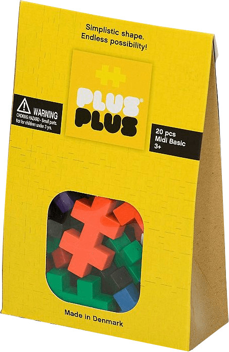 Plus-Plus Midi Basic 20 pcs