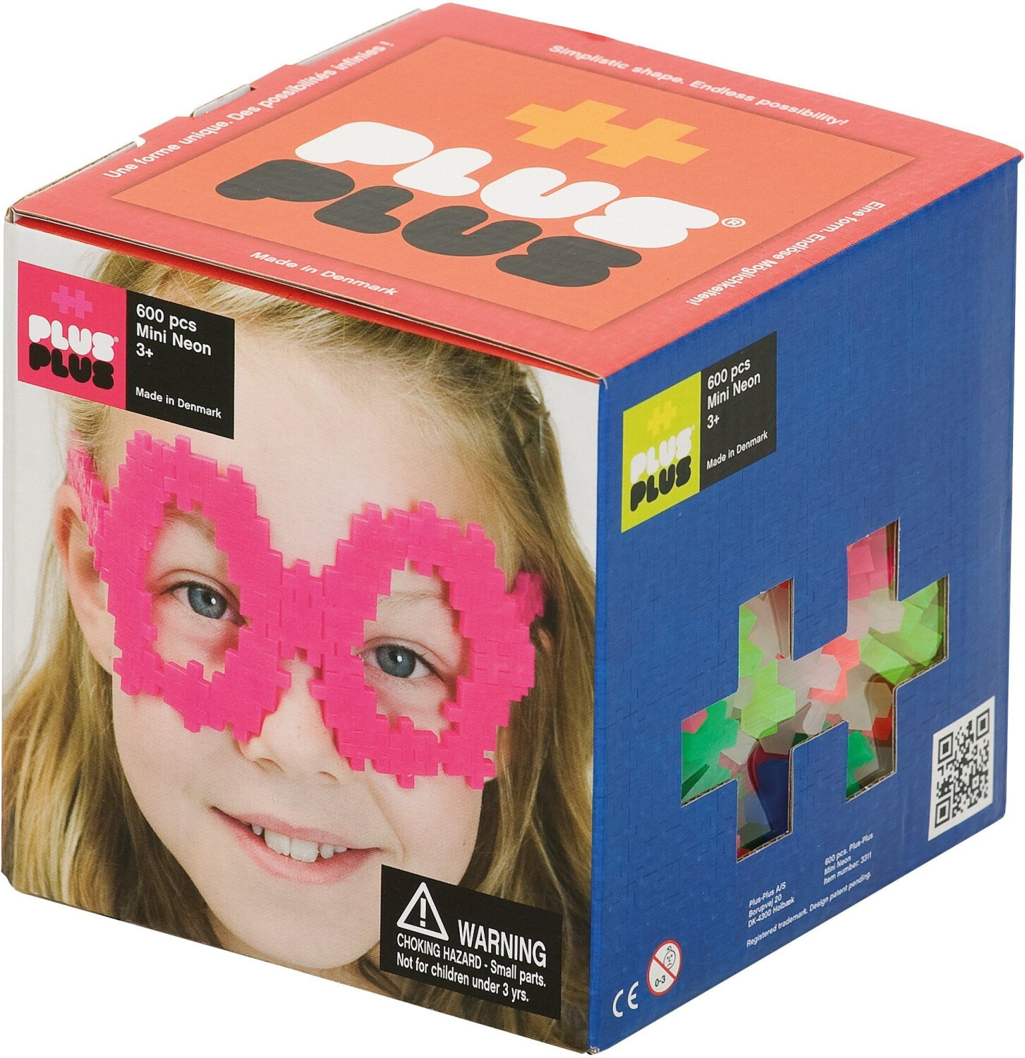 Plus-Plus Mini Neon 600 pcs