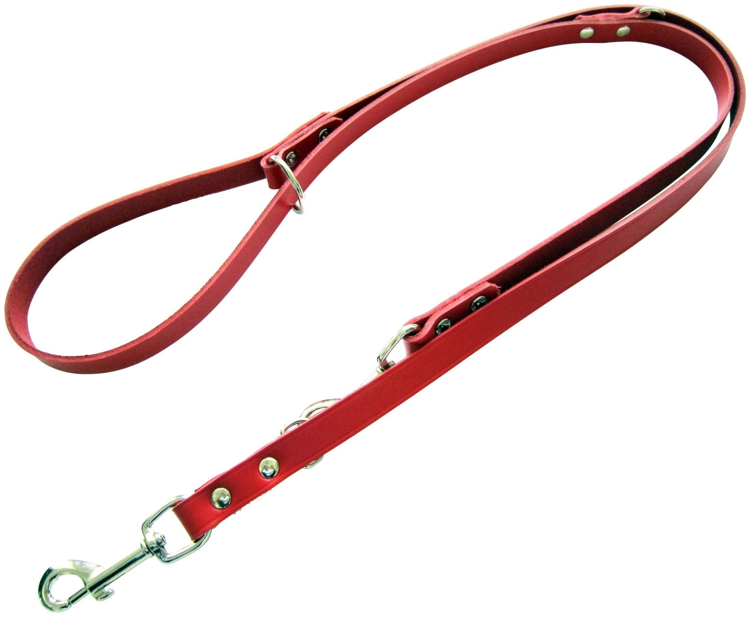 Heim Leather dog lead with bold hooks (18 mm / 200 cm)