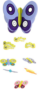 Imagetoys Mobile musical en bois papillons